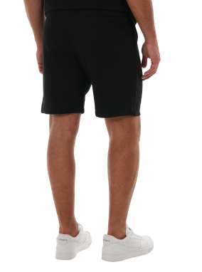 ΑΝΔΡΙΚΟ ΑΘΛΗΤΙΚΟ FLEECE SHORTS | Μαύρο L031 XXL