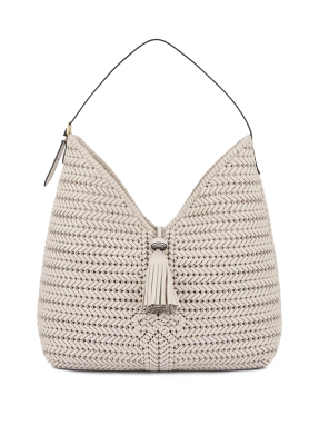 ΓΥΝΑΙΚΕΙΑ ΤΣΑΝΤΑ ΩΜΟΥ THE NEESON TASSEL HOBO | Εκρού