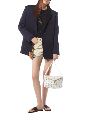 ΤΣΑΝΤΑ ΧΙΑΣΤΙ DIAMOND 3D SMALL | Λευκό