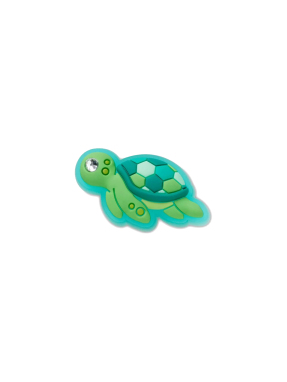 JIBBITZ™ CHARMS GEM SEA TURTLE | Πράσινο UNIQUE ONE SIZE