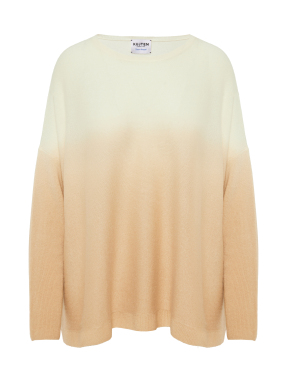 ΓΥΝΑΙΚΕΙΟ ΠΟΥΛΟΒΕΡ JESSY DYE | Μπεζ ONE SIZE