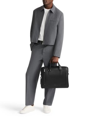 ΧΑΡΤΟΦΥΛΑΚΑΣ HARRISON AVONDALE TOP ZIP | Μαύρο