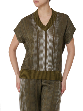 ΓΥΝΑΙΚΕΙΟ ΑΜΑΝΙΚΟ ΤΟΠ | Χακί EU 38