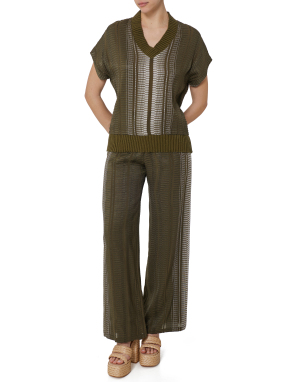 ΓΥΝΑΙΚΕΙΟ ΑΜΑΝΙΚΟ ΤΟΠ | Χακί EU 38