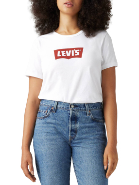 ΓΥΝΑΙΚΕΙΟ T-SHIRT ΜΕ ΛΟΓΟΤΥΠΟ | Λευκό XS