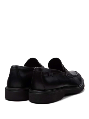 ΑΝΔΡΙΚΑ ΔΕΡΜΑΤΙΝΑ ΜΟΚΑΣΙΝΙΑ NORMAN | Μαύρο 44