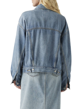 ΓΥΝΑΙΚΕΙΟ DENIM 90s TRUCKER JACKET | Μπλε XS