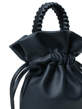 ΓΥΝΑΙΚΕΙΑ ΔΕΡΜΑΤΙΝΗ ΤΣΑΝΤΑ ΠΟΥΓΚΙ ATHENA | Μαύρο