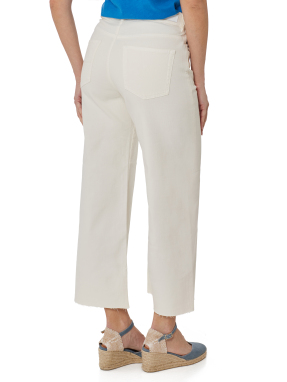 ΓΥΝΑΙΚΕΙΟ DENIM ΠΑΝΤΕΛΟΝΙ SAIGE | Λευκό 30