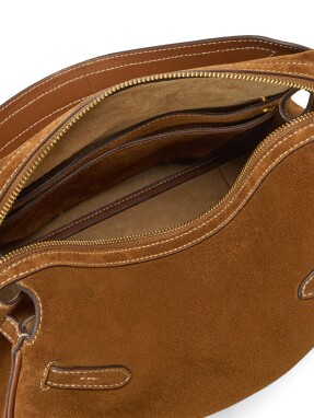 ΓΥΝΑΙΚΕΙΑ SUEDE ΤΣΑΝΤΑ ΧΕΙΡΟΣ | Καφέ