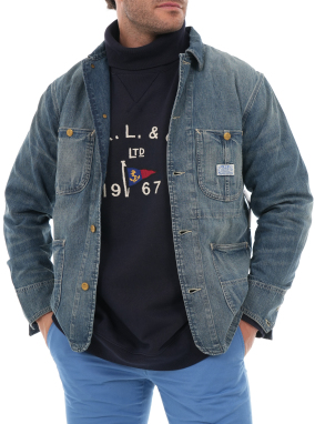 ΑΝΔΡΙΚΟ DENIM JACKET | Μπλε S