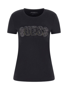 ΓΥΝΑΙΚΕΙΟ T-SHIRT LOGO | Μαύρο S