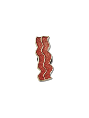 JIBBITZ™ CHARMS GOLD BACON | Πολύχρωμο UNIQUE ONE SIZE