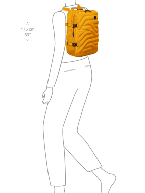 ΤΣΑΝΤΑ  ΠΛΑΤΗΣ ULISSE | Κίτρινο