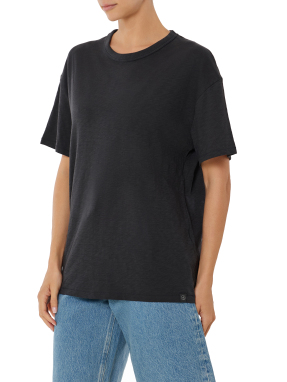 ΓΥΝΑΙΚΕΙΟ T-SHIRT | Μαύρο M