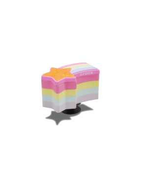 JIBBITZ™ CHARMS STACKED SHOOTING STAR | Πολύχρωμο UNIQUE ONE SIZE
