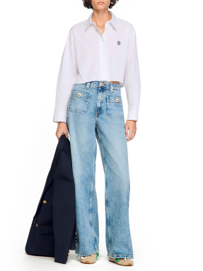 ΓΥΝΑΙΚΕΙΟ ΠΟΥΚΑΜΙΣΟ | Λευκό L