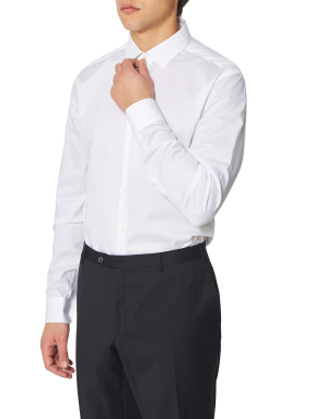 ΑΝΔΡΙΚΟ ΠΟΥΚΑΜΙΣΟ | Λευκό EU 41