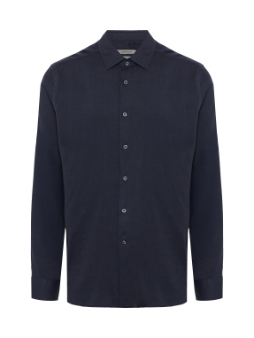 ΑΝΔΡΙΚΟ ΠΟΥΚΑΜΙΣΟ | Μπλε Σκούρο EU 41