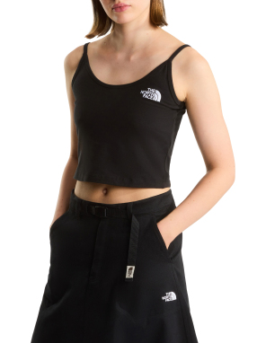 ΓΥΝΑΙΚΕΙΟ CROPPED TANK ΤΟΠ | Μαύρο M