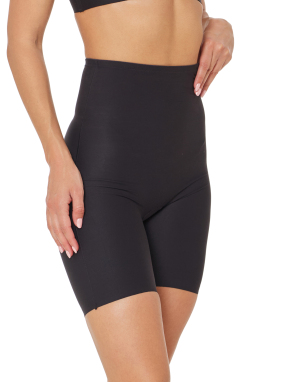 ΓΥΝΑΙΚΕΙΟ SHORTS LASTEX | Μαύρο XL