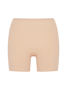 ΓΥΝΑΙΚΕΙΟ SHORTS LASTEX | Μπεζ XXL