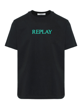 ΑΝΔΡΙΚΟ T-SHIRT ΜΕ ΛΟΓΟΤΥΠΟ | Μαύρο XL