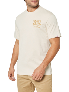 ΑΝΔΡΙΚΟ T-SHIRT | Εκρού  L