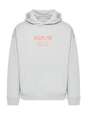 ΑΝΔΡΙΚΟ ΦΟΥΤΕΡ REPLAY X MARTIN GARRIX | Γκρι Ανοιχτό  L