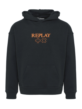 ΑΝΔΡΙΚΟ ΦΟΥΤΕΡ REPLAY X MARTIN GARRIX | Μαύρο XL