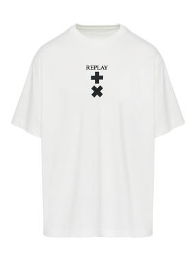 ΑΝΔΡΙΚΟ T-SHIRT REPLAY X MARTIN GARRIX | Λευκό XL