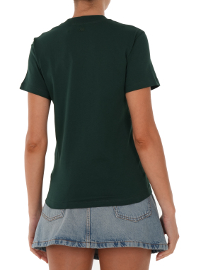 ΓΥΝΑΙΚΕΙΟ T-SHIRT CROPPED | Πράσινο Σκούρο XS