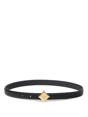 UNISEX ΖΩΝΗ DIAMOND GD BUCKLE 20 | Μαύρο 90