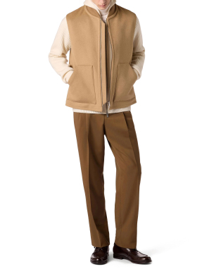 ΑΝΔΡΙΚΗ ΑΜΑΝΙΚΗ ΖΑΚΕΤΑ | Μπεζ IT 54