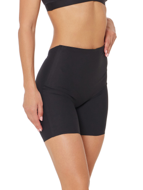 ΓΥΝΑΙΚΕΙΟ SHORTS LASTEX | Μαύρο XXL