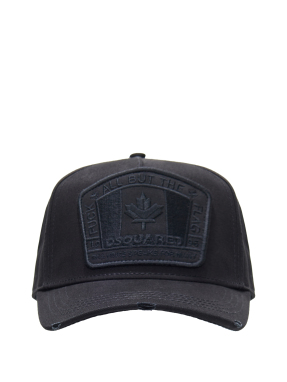 ΑΝΔΡΙΚΟ ΚΑΠΕΛΟ ΜΕ ΤΥΠΩΜΑ | Μαύρο ONE SIZE