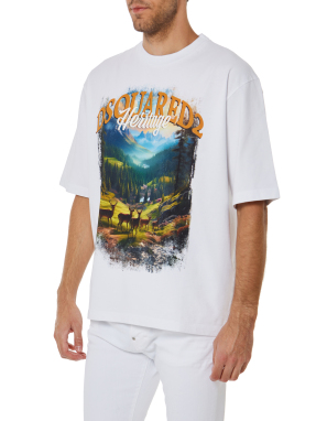 ΑΝΔΡΙΚΟ T-SHIRT CANADA | Λευκό XL