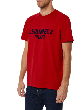 ΑΝΔΡΙΚΟ T-SHIRT ΜΕ ΛΟΓΟΤΥΠΟ | Κόκκινο L