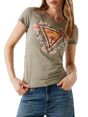 ΓΥΝΑΙΚΕΙΟ T-SHIRT | Χακί XL