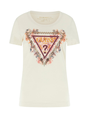 ΓΥΝΑΙΚΕΙΟ T-SHIRT | Εκρού XS