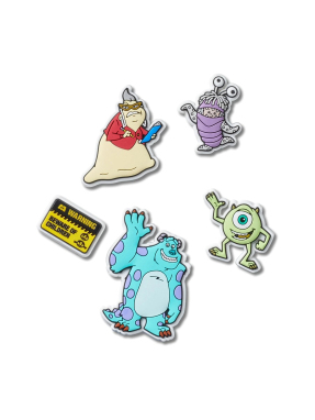 JIBBITZ™ CHARMS MONSTERS INC 5PCK | Πολύχρωμο UNIQUE ONE SIZE