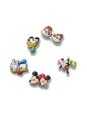 JIBBITZ™ CHARMS MICKEY AND FRIENDS PVC 5PCK | Πολύχρωμο UNIQUE ONE SIZE
