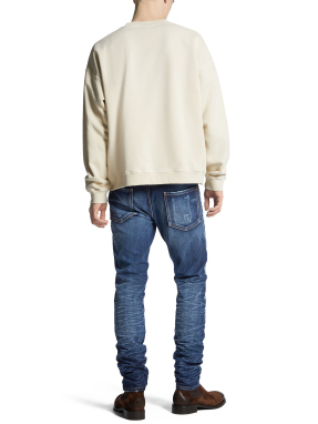 ΑΝΔΡΙΚΟ DENIM ΠΑΝΤΕΛΟΝΙ DARK SCRATCH | Μπλε Σκούρο IT 48