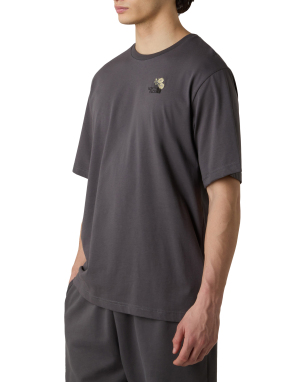 ΓΥΝΑΙΚΕΙΟ T-SHIRT FLOWER DOME | Γκρι Σκούρο M