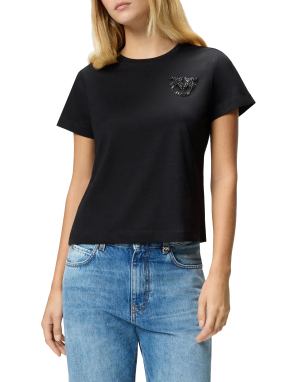 ΓΥΝΑΙΚΕΙΟ T-SHIRT NAMBRONE | Μαύρο M