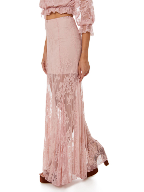 ΜΑΞΙ ΦΟΥΣΤΑ ΑΠΟ ΔΑΝΤΕΛΑ | Ροζ Ανοιχτό S