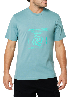 ΑΝΔΡΙΚΟ T-SHIRT | Τυρκουάζ XL