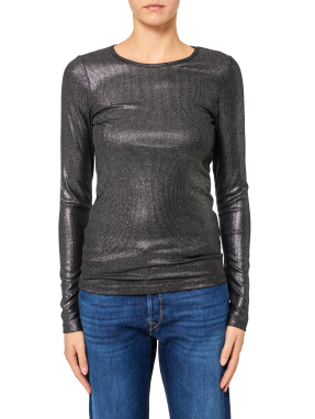 ΓΥΝΑΙΚΕΙΑ ΜΕΤΑΛΙΖΕ ΜΠΛΟΥΖΑ | Μαύρο XS