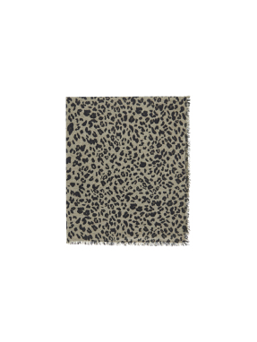 ΓΥΝΑΙΚΕΙΟ ΦΟΥΛΑΡΙ HACHIKO LEOPARD | Χακί ONE SIZE