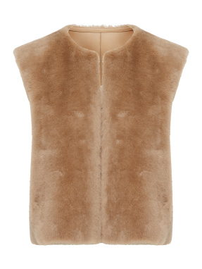 ΔΕΡΜΑΤΙΝΟ ΓΙΛΕΚΟ GRIFFIN | Μπεζ EU 40